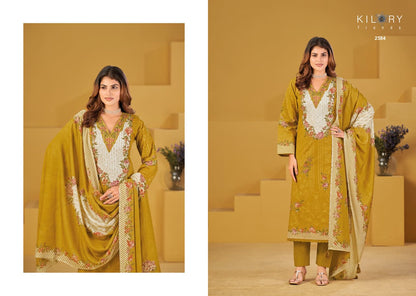 Mehtaab Kilory Lawn Cotton Pakistani Salwar Suits Supplier Ahmedabad