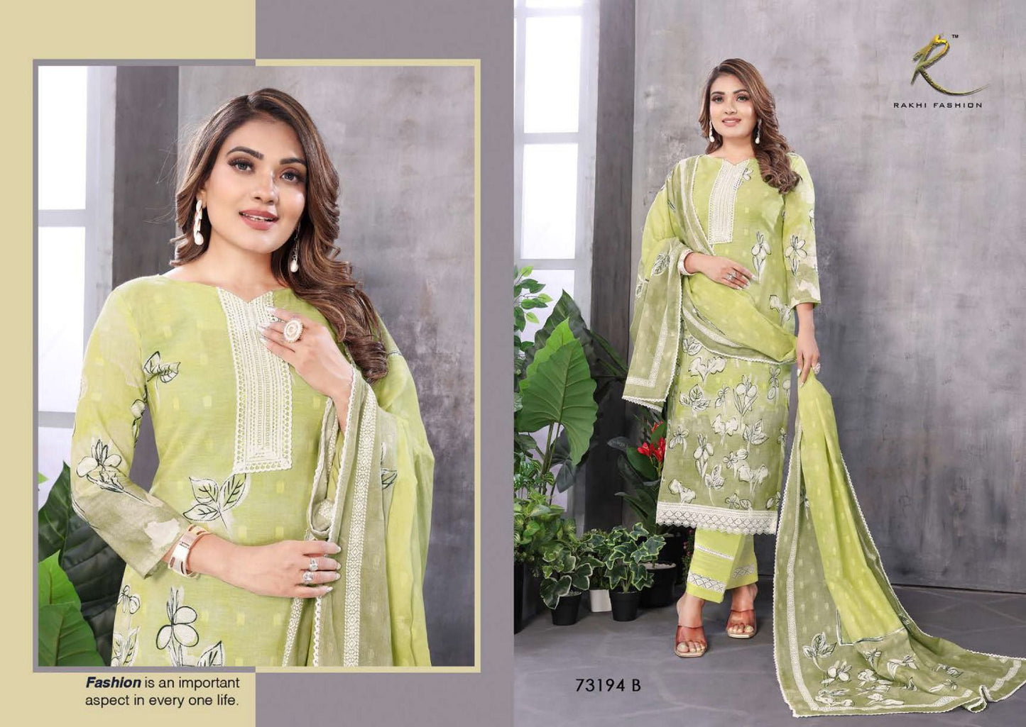 Mehtaab Rakhi Fashion Lawn Cotton Pant Style Suits Wholesale Rate