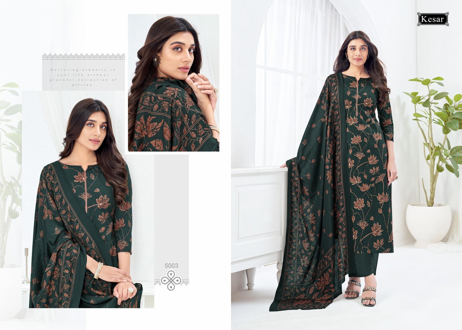 Mehtab Kesar Pashmina Suits Supplier Gujarat