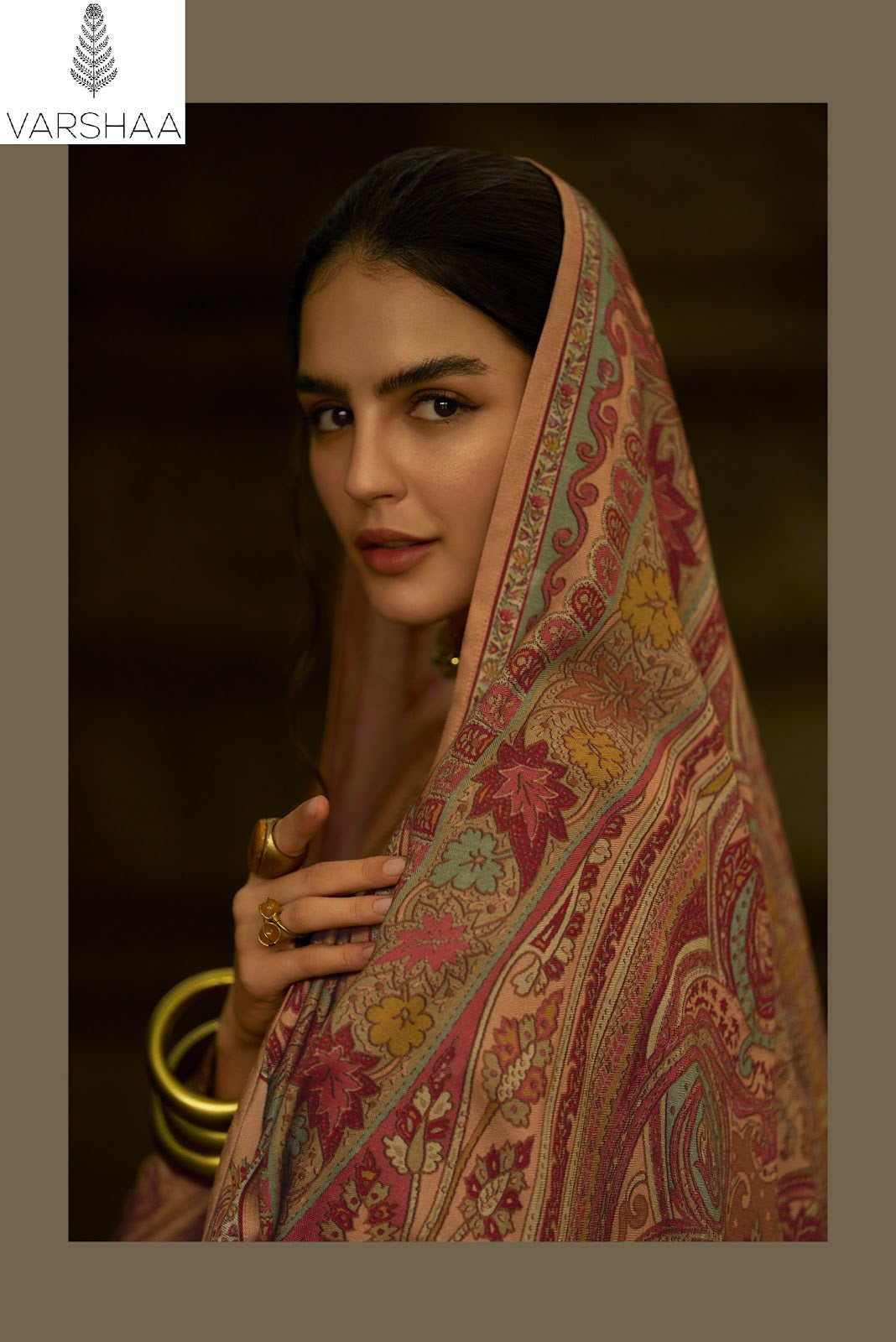 Mehtab Varshaa Khadi Silk Pashmina Suits Manufacturer