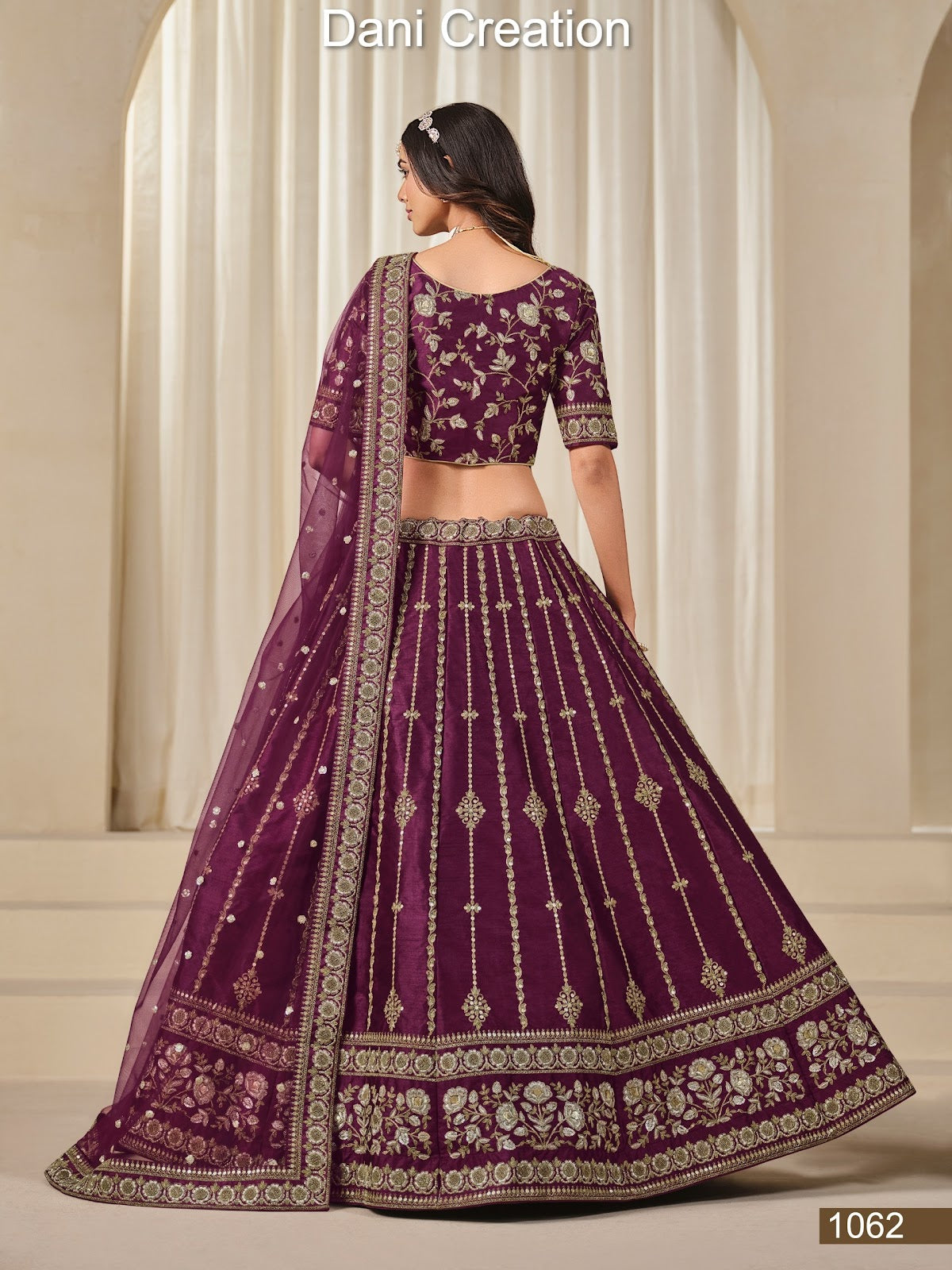 Mehvish Mohini Vol 1-2 Dani Creation Art Silk Lehenga Choli Exporter India