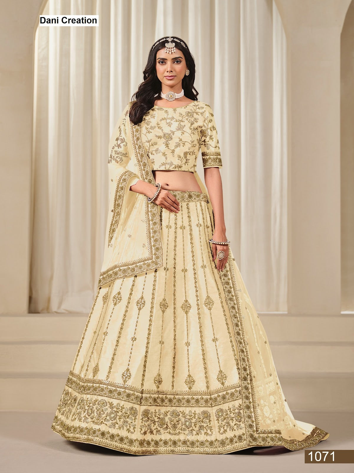Mehvish Mohini Vol 2 Dani Creation Art Silk Lehenga Choli Supplier Ahmedabad
