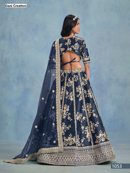 Mehvish Sheilja Dani Creation Art Silk Lehenga Choli Wholesale Price