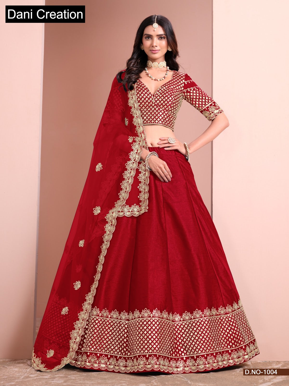 Mehvish Vol 10 Dani Creation Art Silk Lehenga Choli Manufacturer