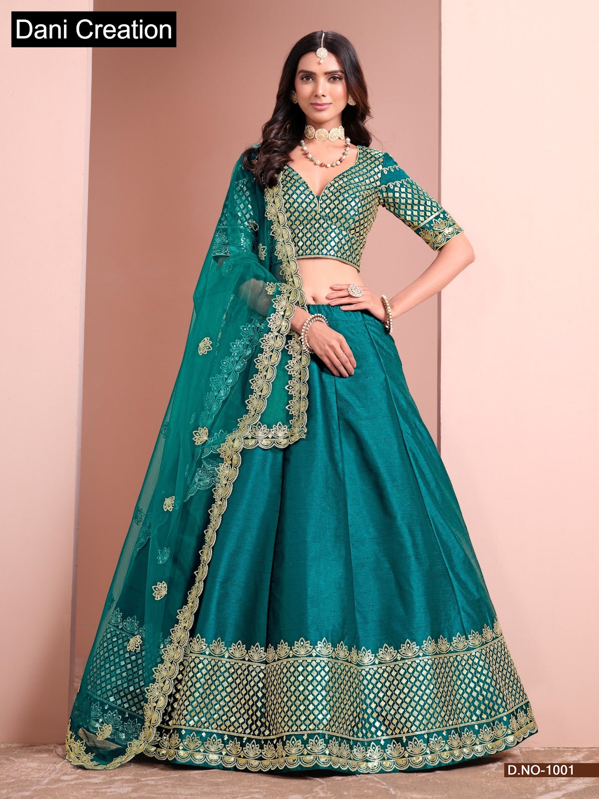Mehvish Vol 10 Dani Creation Art Silk Lehenga Choli Manufacturer