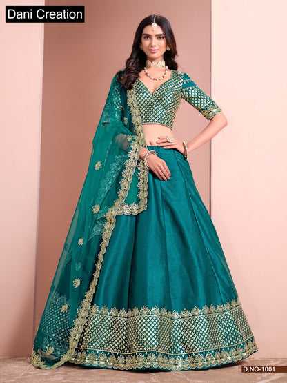 Mehvish Vol 10 Dani Creation Art Silk Lehenga Choli Manufacturer
