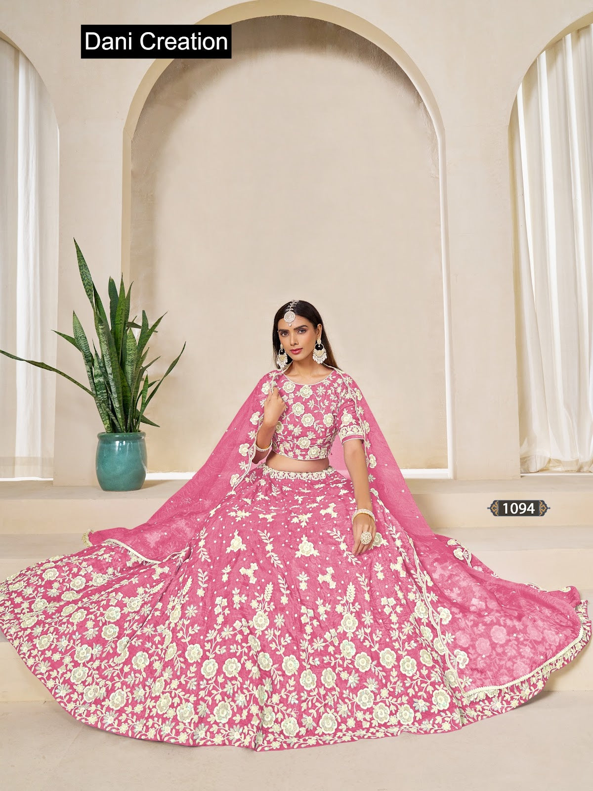 Mehvish Vol 19 Dani Creation Crush Lehenga Choli Wholesaler Gujarat