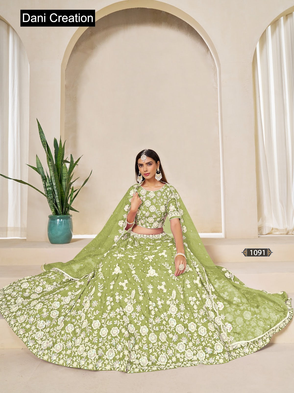 Mehvish Vol 19 Dani Creation Crush Lehenga Choli Wholesaler Gujarat