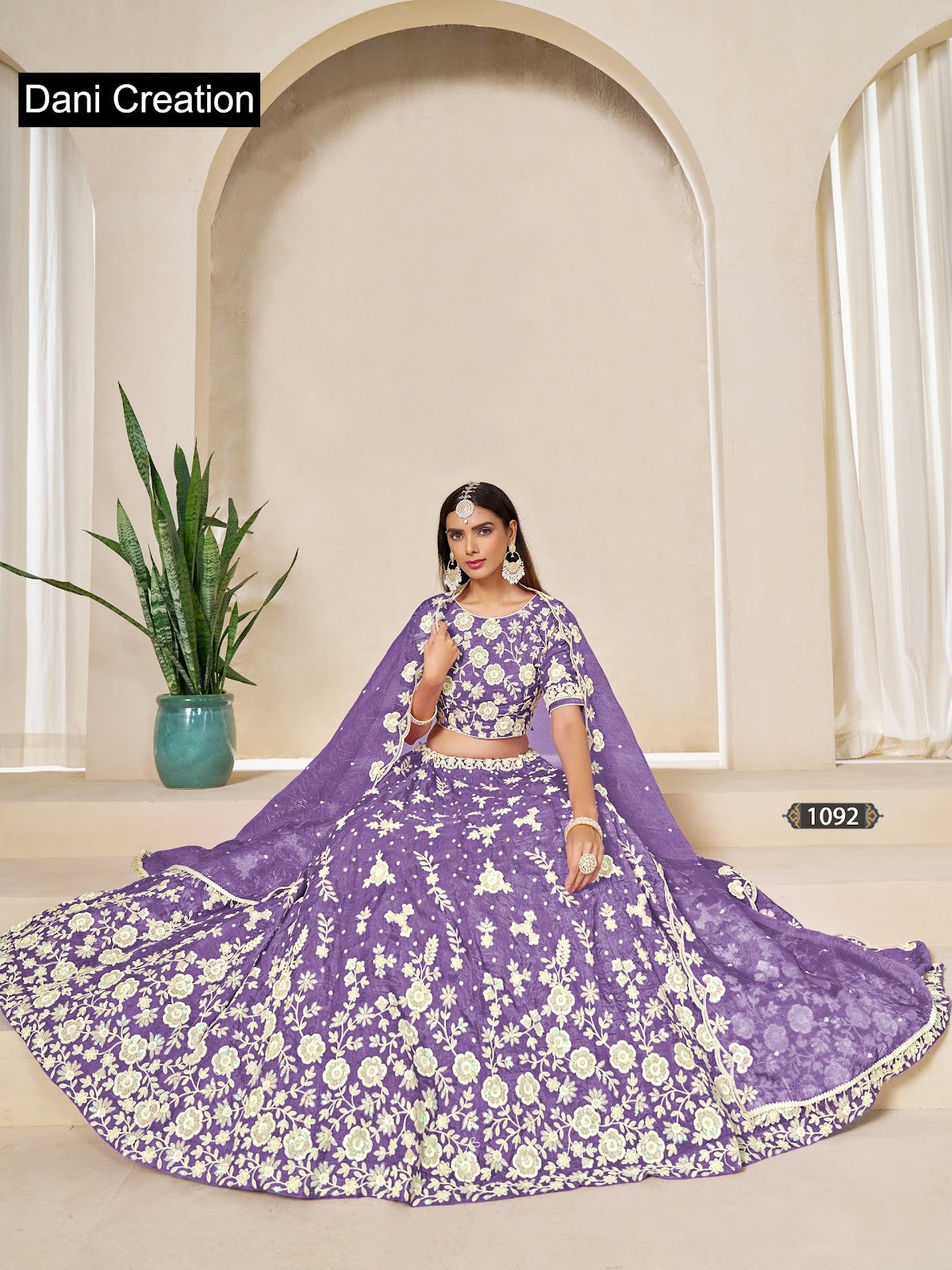 Mehvish Vol 19 Dani Creation Crush Lehenga Choli Wholesaler Gujarat