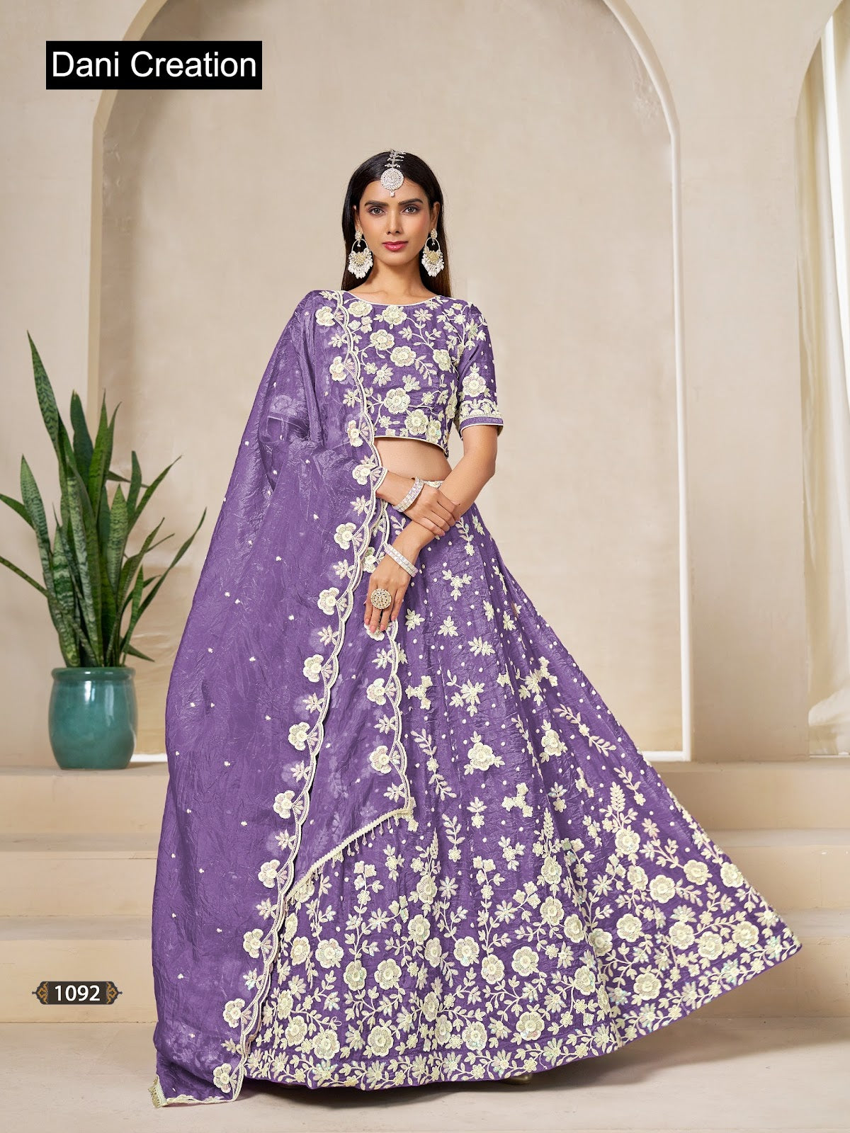 Mehvish Vol 19 Dani Creation Crush Lehenga Choli Wholesaler Gujarat