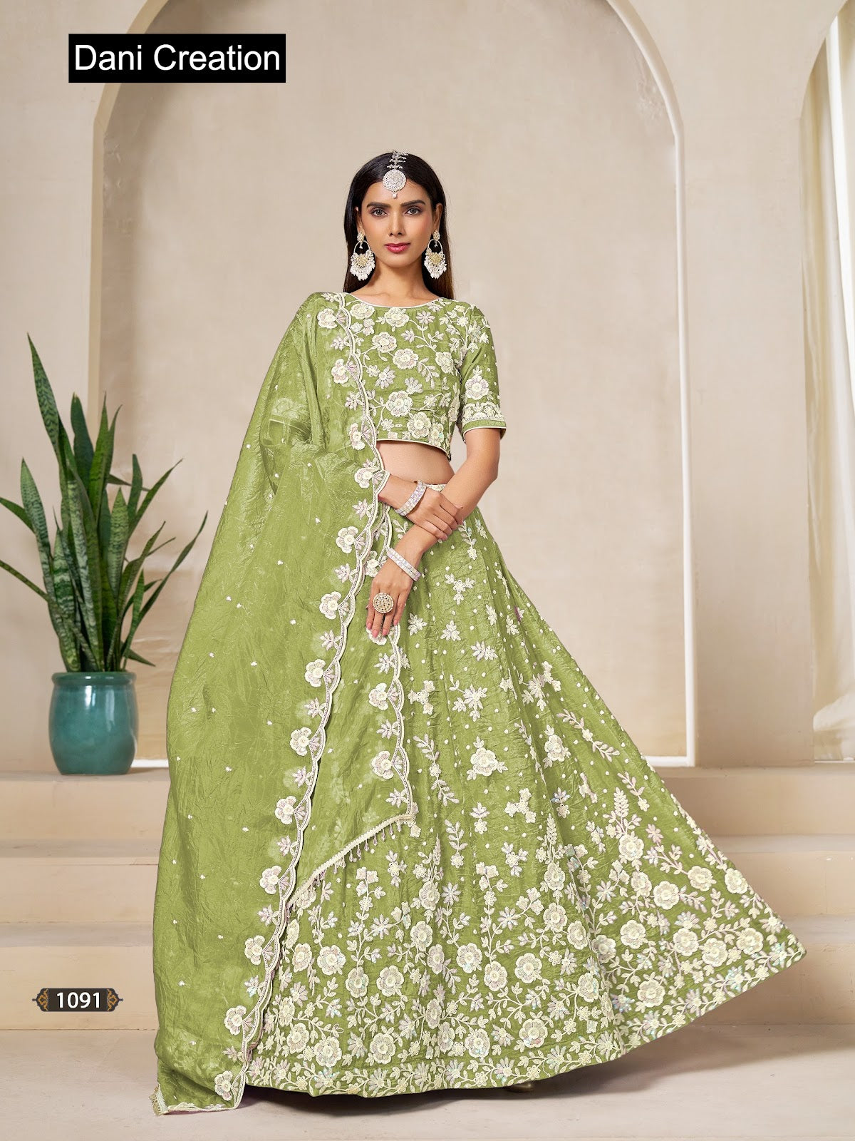 Mehvish Vol 19 Dani Creation Crush Lehenga Choli Wholesaler Gujarat