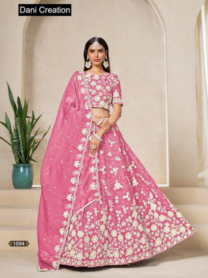 Mehvish Vol 19 Dani Creation Crush Lehenga Choli Wholesaler Gujarat