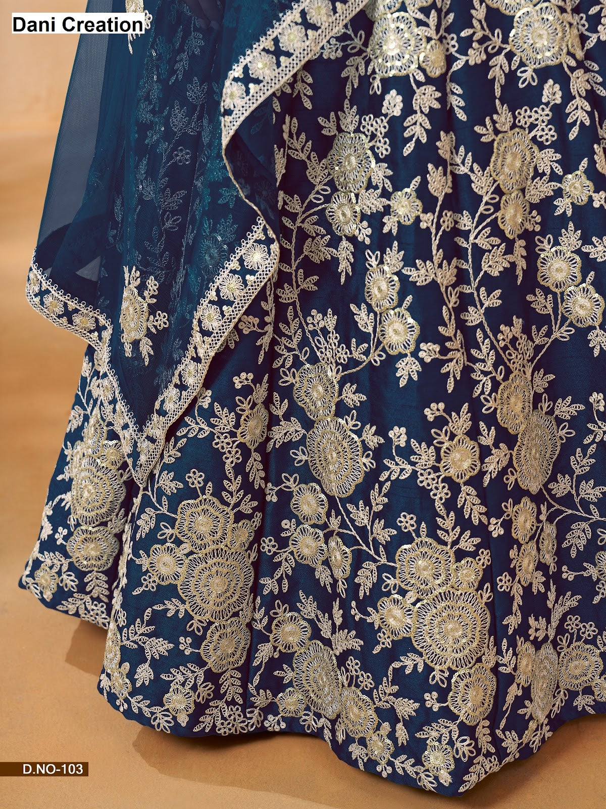 Mehvish Vol 1 Dani Creation Art Silk Lehenga Choli Exporter Ahmedabad