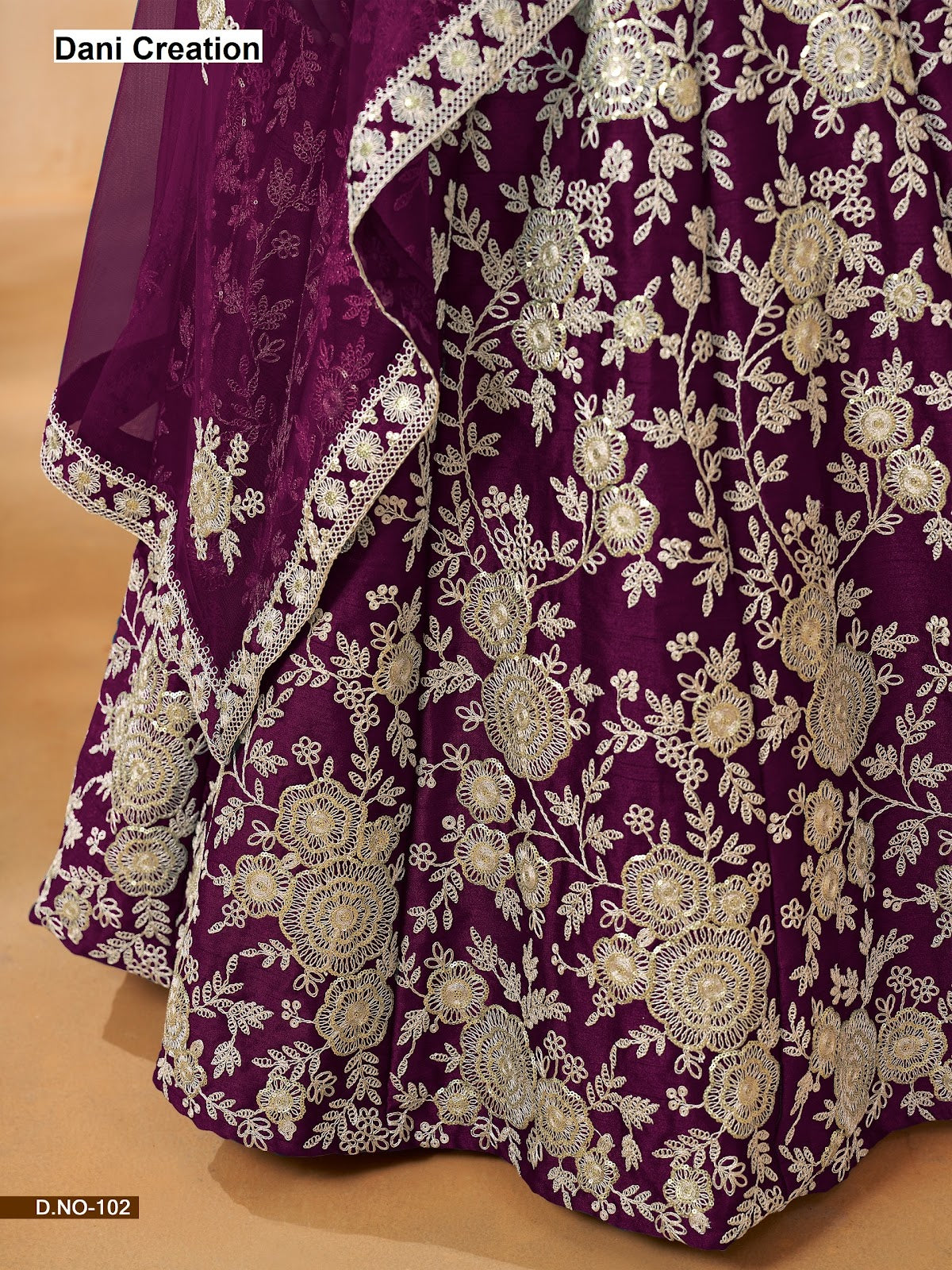 Mehvish Vol 1 Dani Creation Art Silk Lehenga Choli Exporter Ahmedabad