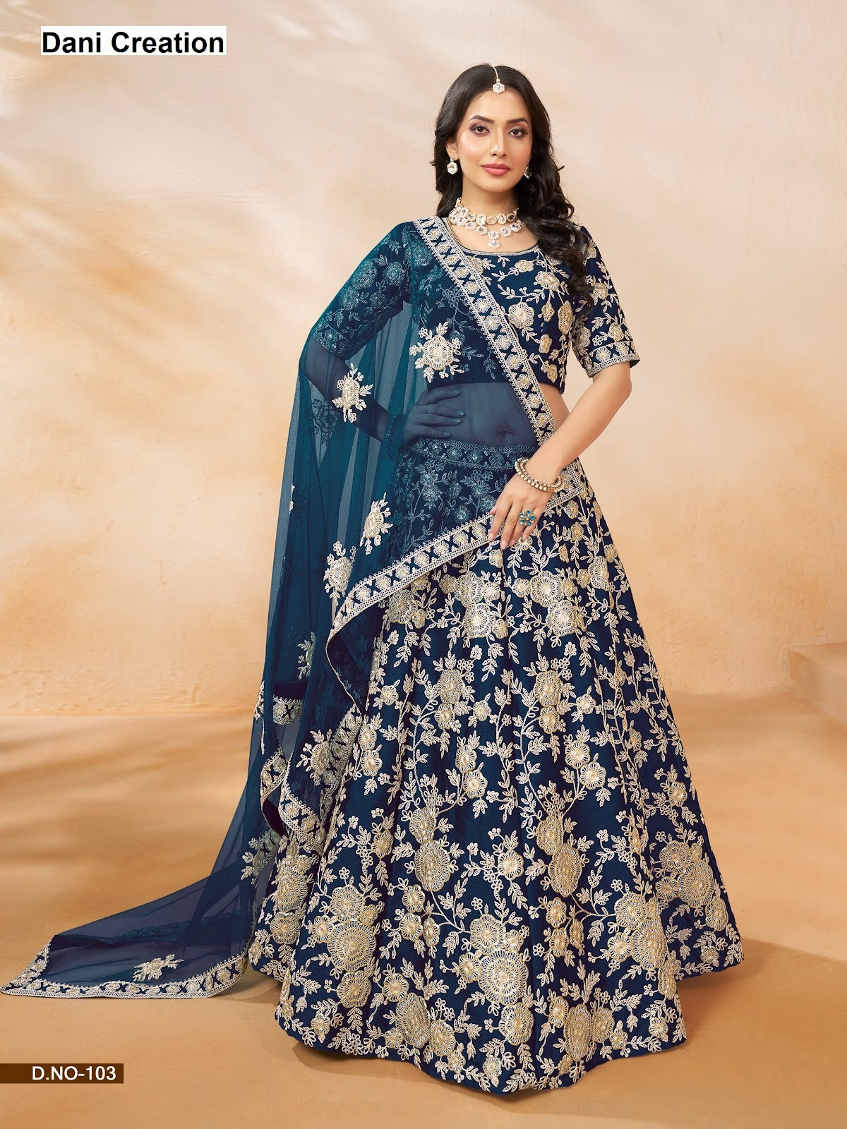 Mehvish Vol 1 Dani Creation Art Silk Lehenga Choli Exporter Ahmedabad