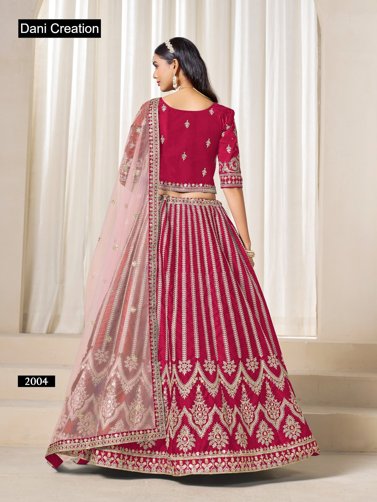 Mehvish Vol 20 Dani Creation Art Silk Lehenga Choli Wholesale Rate