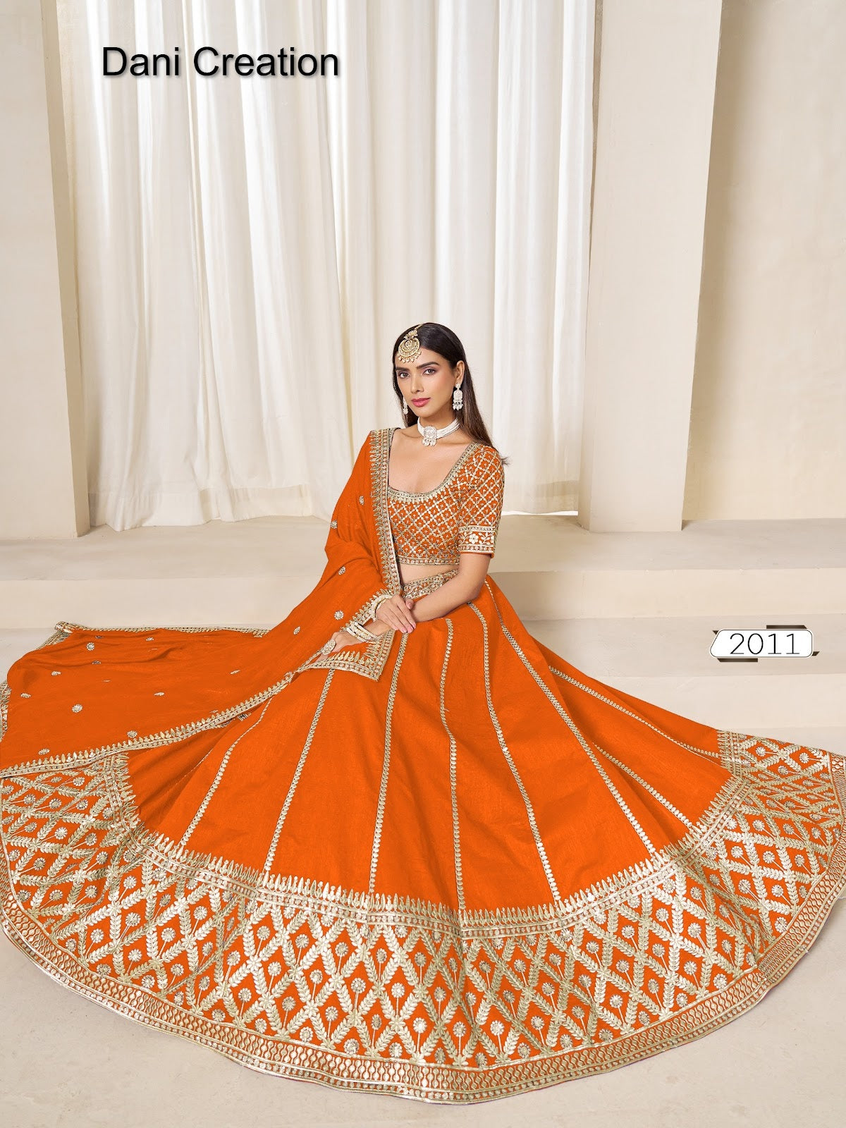 Mehvish Vol 21 Dani Creation Art Silk Lehenga Choli Wholesaler Gujarat