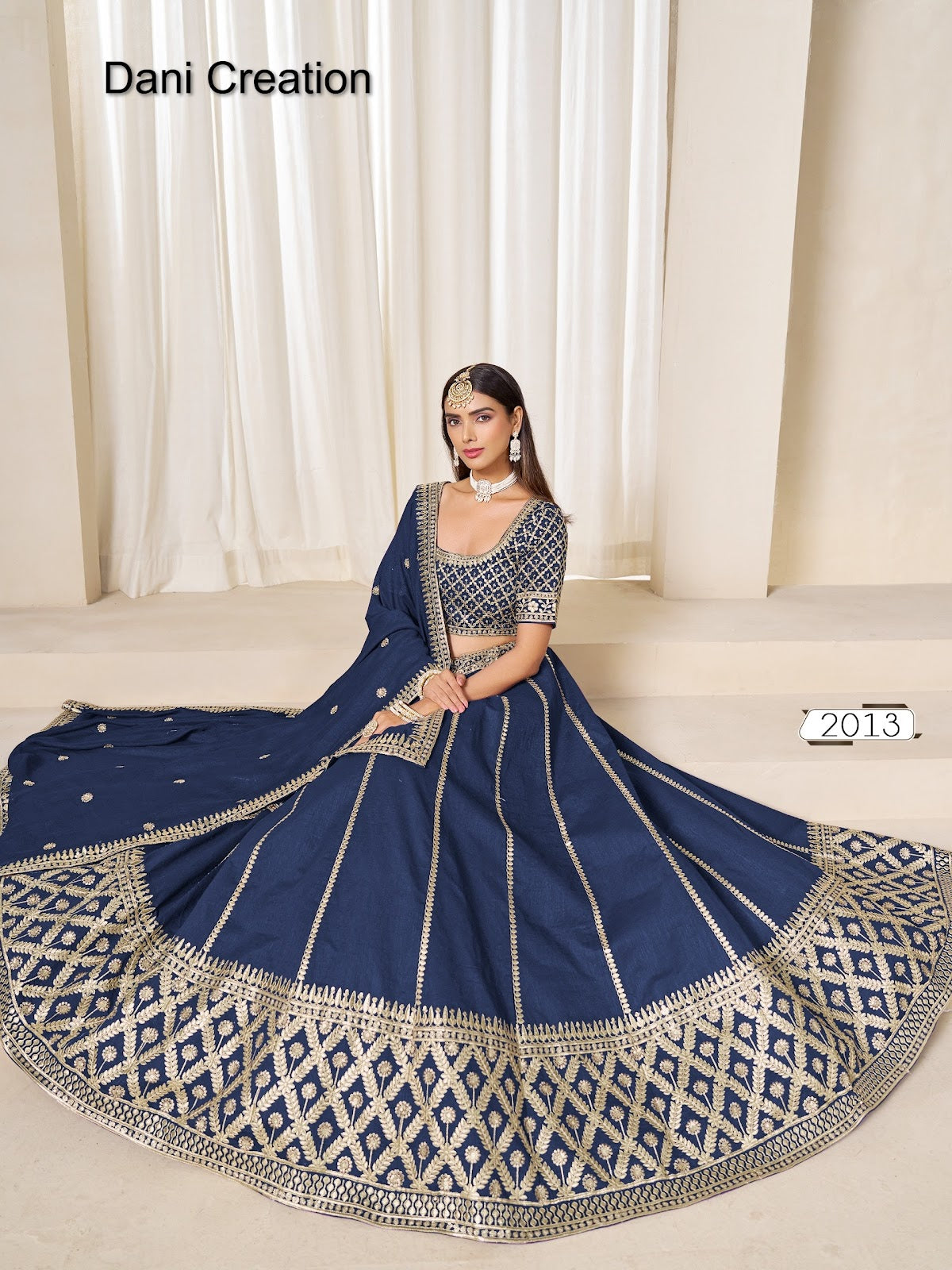 Mehvish Vol 21 Dani Creation Art Silk Lehenga Choli Wholesaler Gujarat