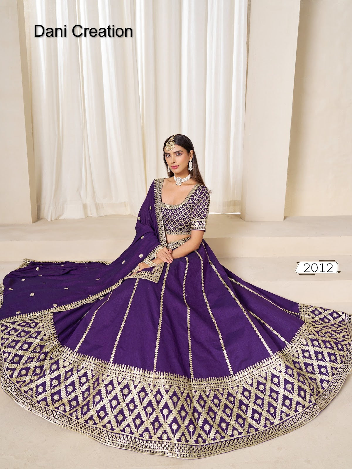 Mehvish Vol 21 Dani Creation Art Silk Lehenga Choli Wholesaler Gujarat