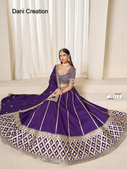 Mehvish Vol 21 Dani Creation Art Silk Lehenga Choli Wholesaler Gujarat