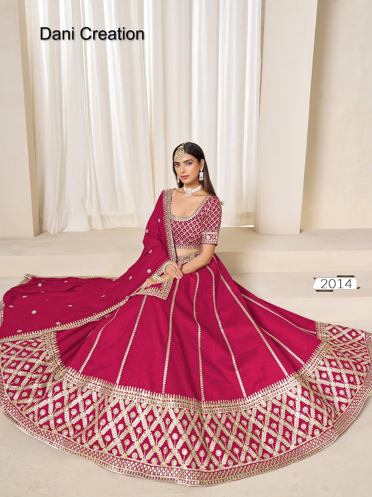 Mehvish Vol 21 Dani Creation Art Silk Lehenga Choli Wholesaler Gujarat