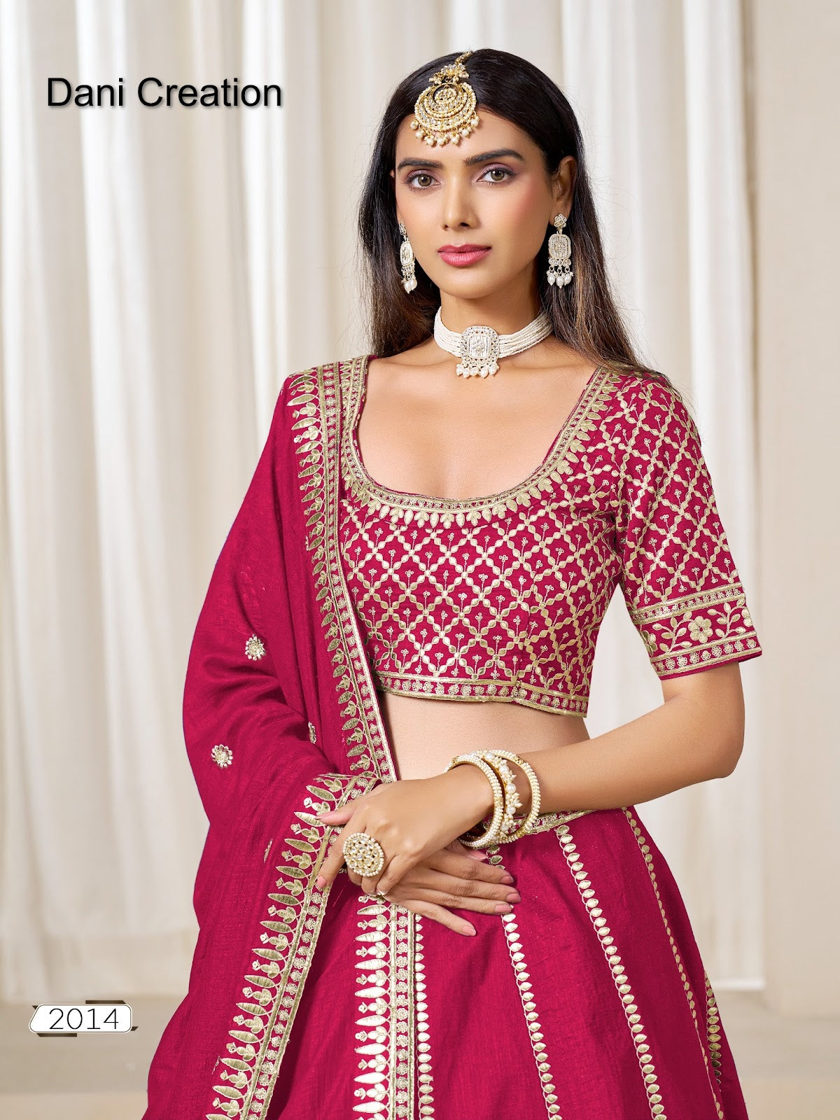 Mehvish Vol 21 Dani Creation Art Silk Lehenga Choli Wholesaler Gujarat
