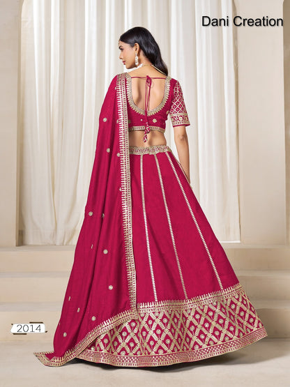 Mehvish Vol 21 Dani Creation Art Silk Lehenga Choli Wholesaler Gujarat