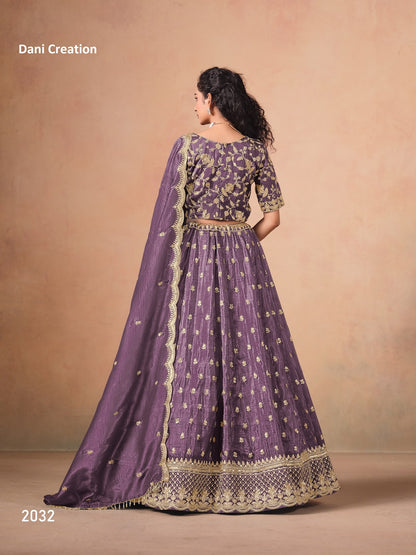 Mehvish Vol 23 Dani Creation Soft Organza Lehenga Choli Wholesaler India