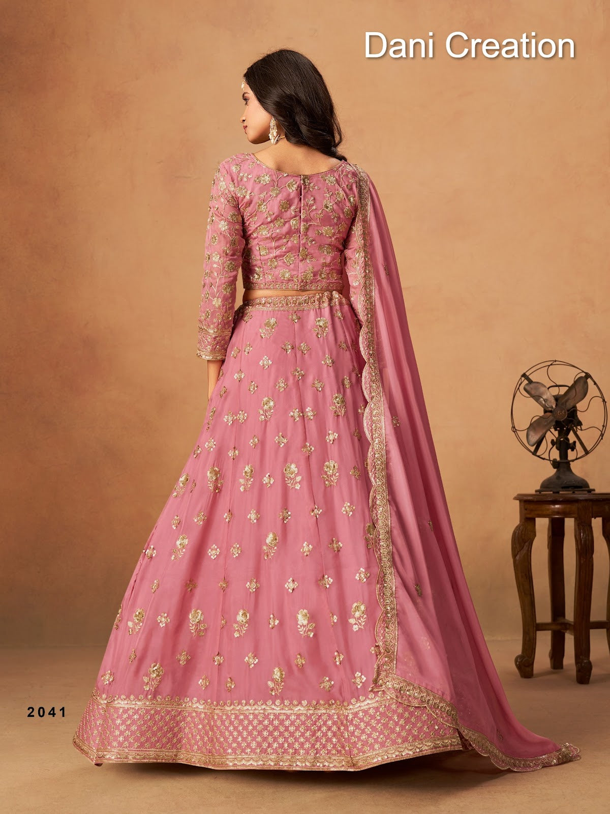 Mehvish Vol 24 Dani Creation Organza Lehenga Choli Wholesaler India