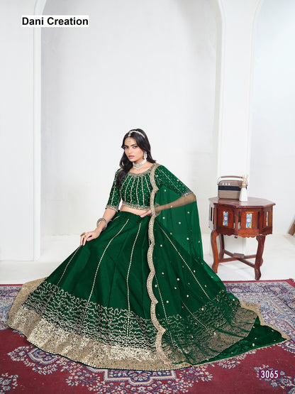 Mehvish Vol 36 Dani Creation Art Silk Lehenga Choli Supplier Ahmedabad