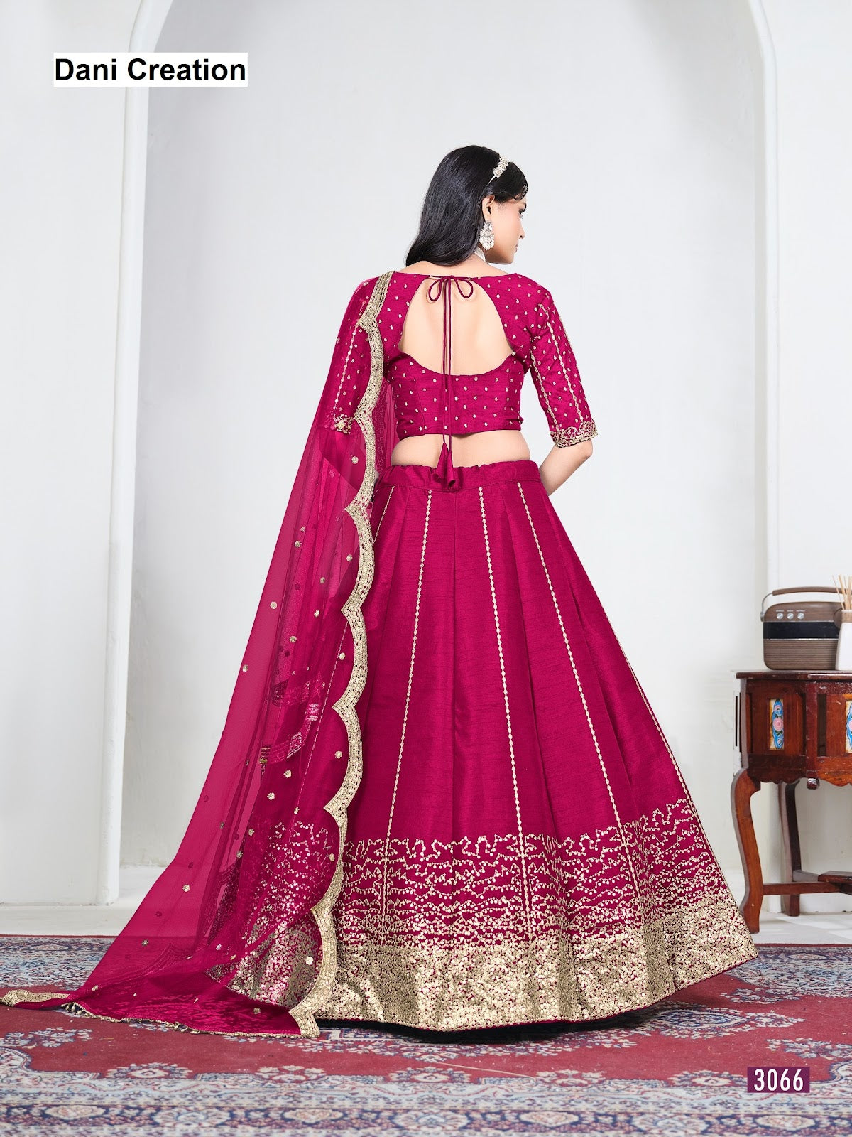 Mehvish Vol 36 Dani Creation Art Silk Lehenga Choli Supplier Ahmedabad