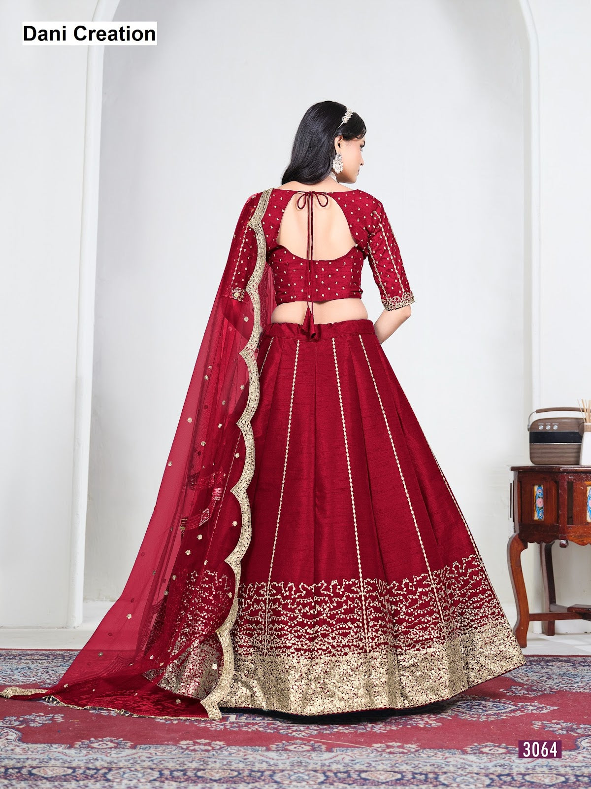 Mehvish Vol 36 Dani Creation Art Silk Lehenga Choli Supplier Ahmedabad