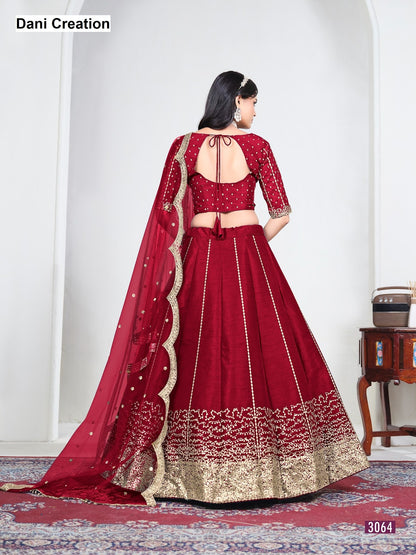 Mehvish Vol 36 Dani Creation Art Silk Lehenga Choli Supplier Ahmedabad