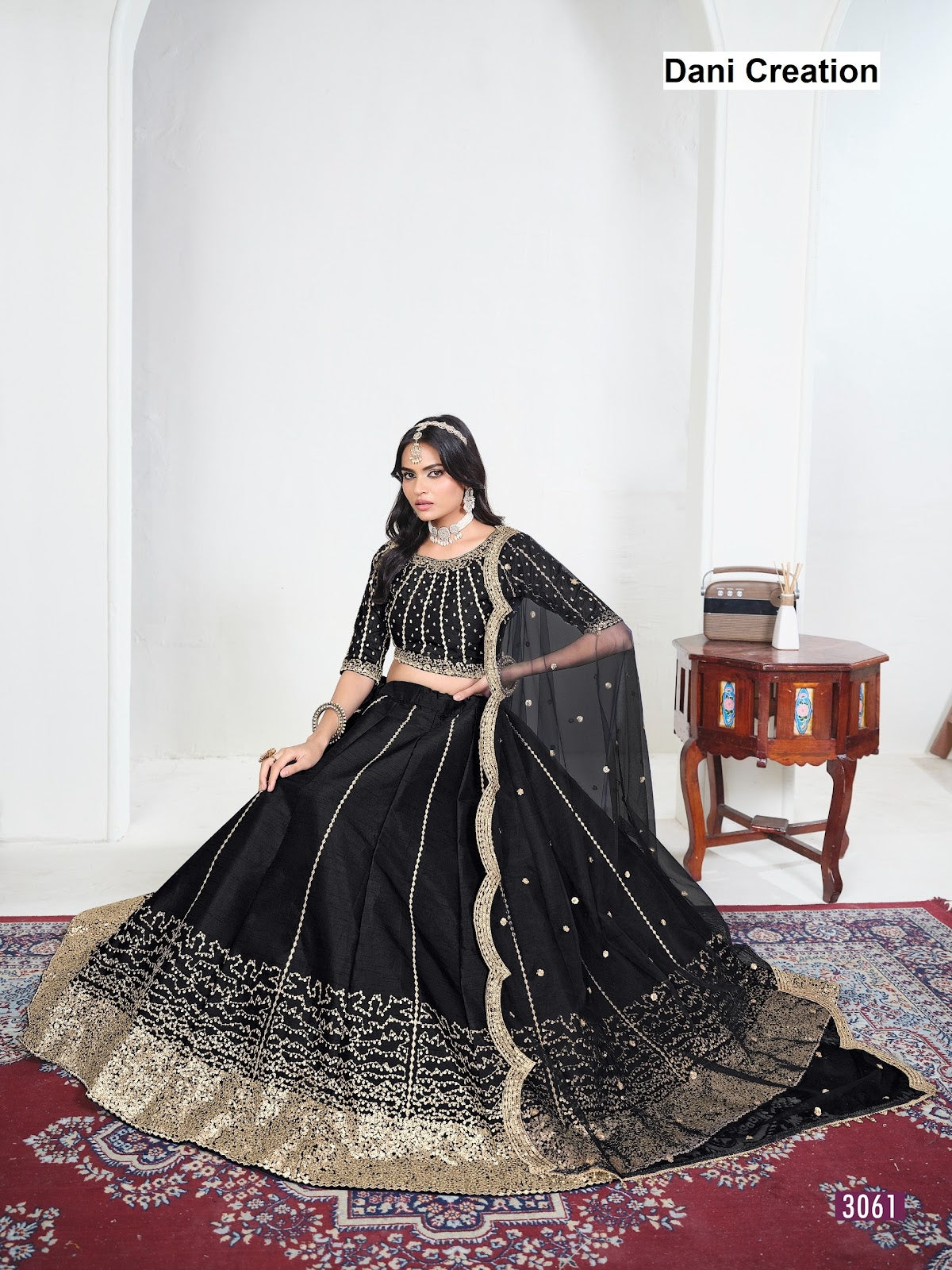 Mehvish Vol 36 Dani Creation Art Silk Lehenga Choli Supplier Ahmedabad
