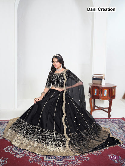 Mehvish Vol 36 Dani Creation Art Silk Lehenga Choli Supplier Ahmedabad