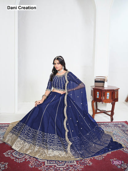 Mehvish Vol 36 Dani Creation Art Silk Lehenga Choli Supplier Ahmedabad