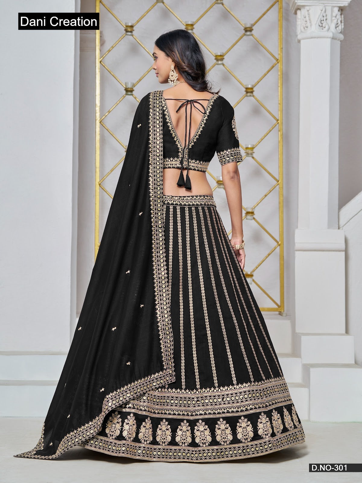 Mehvish Vol 3 Dani Creation Art Silk Lehenga Choli Exporter Ahmedabad