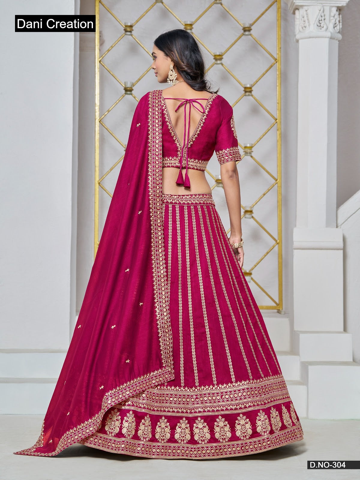 Mehvish Vol 3 Dani Creation Art Silk Lehenga Choli Exporter Ahmedabad