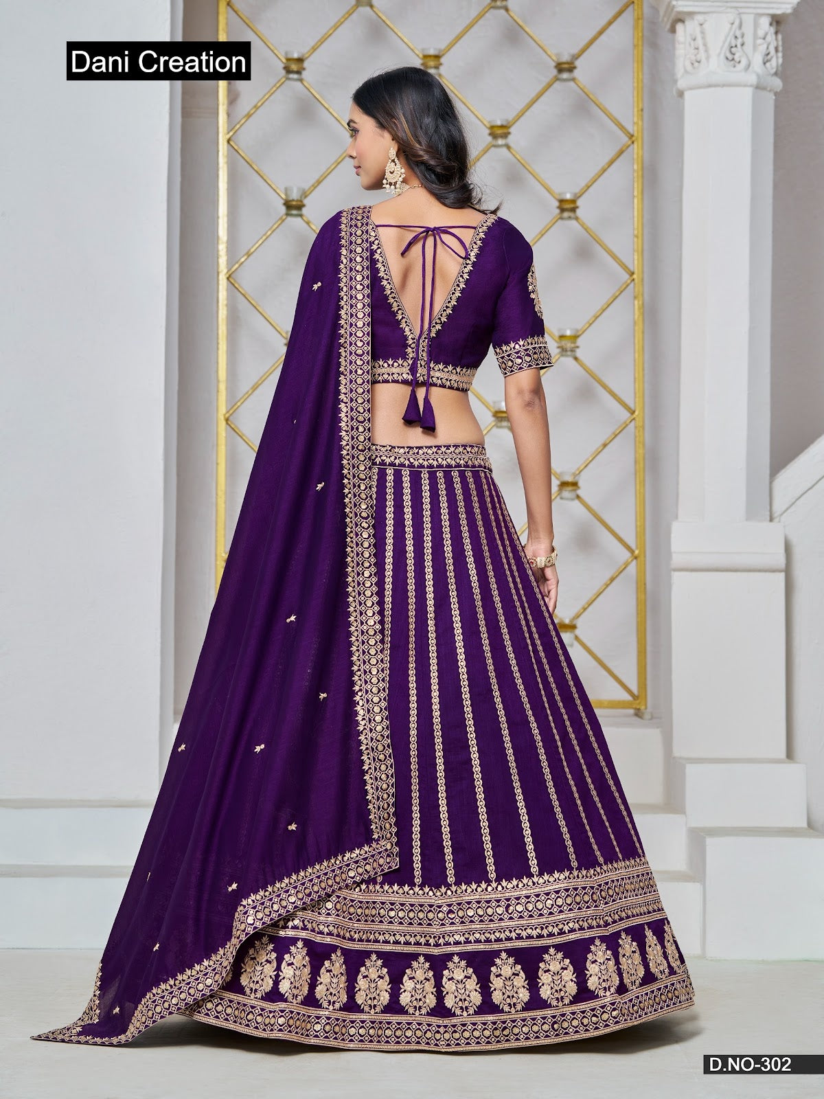 Mehvish Vol 3 Dani Creation Art Silk Lehenga Choli Exporter Ahmedabad