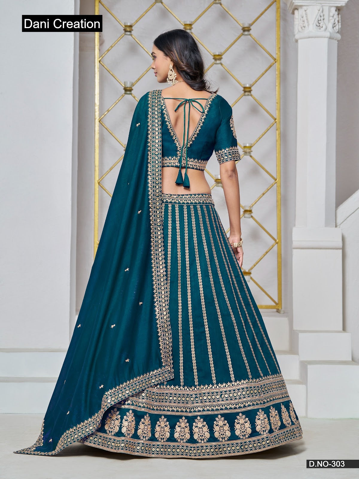 Mehvish Vol 3 Dani Creation Art Silk Lehenga Choli Exporter Ahmedabad