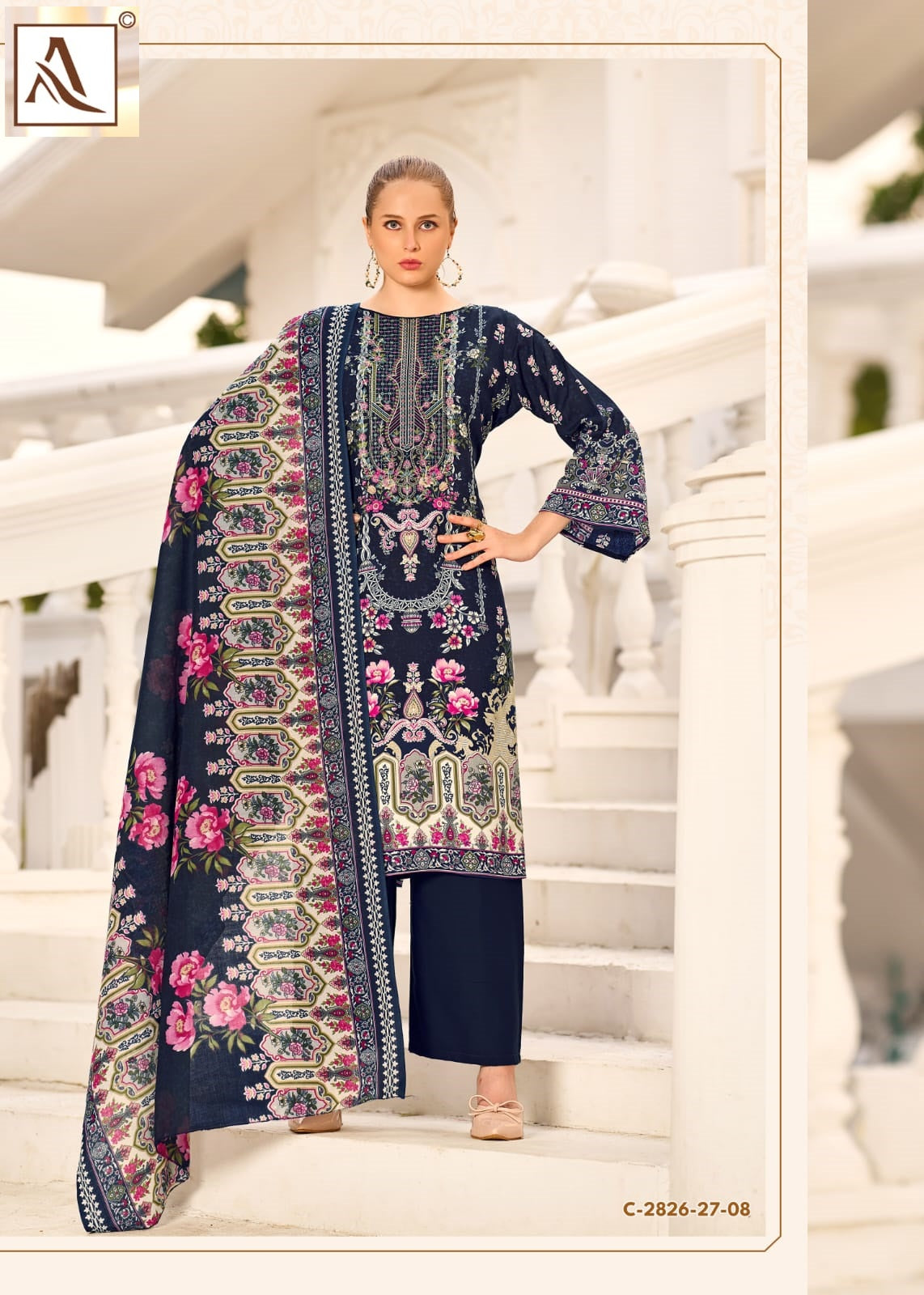 Mehwish Edition 3 Alok Viscose Reyon Karachi Salwar Suits Wholesale