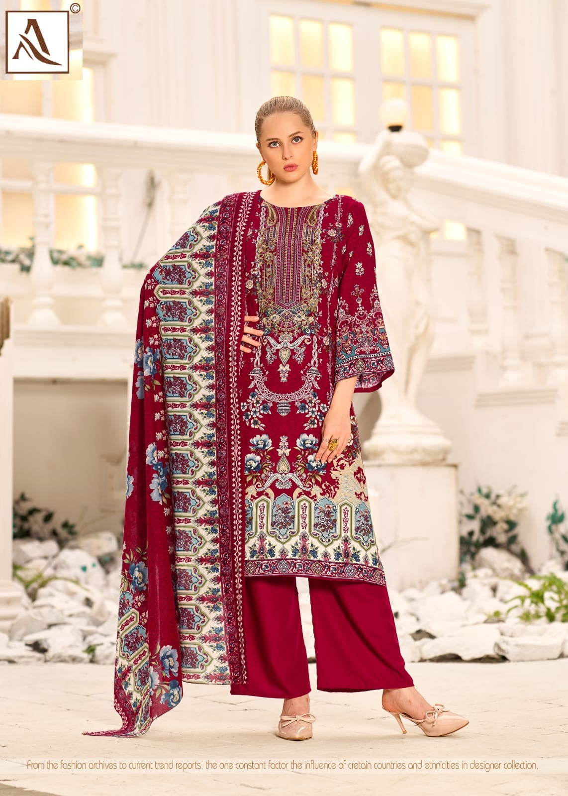 Mehwish Edition 3 Alok Viscose Reyon Karachi Salwar Suits Wholesale