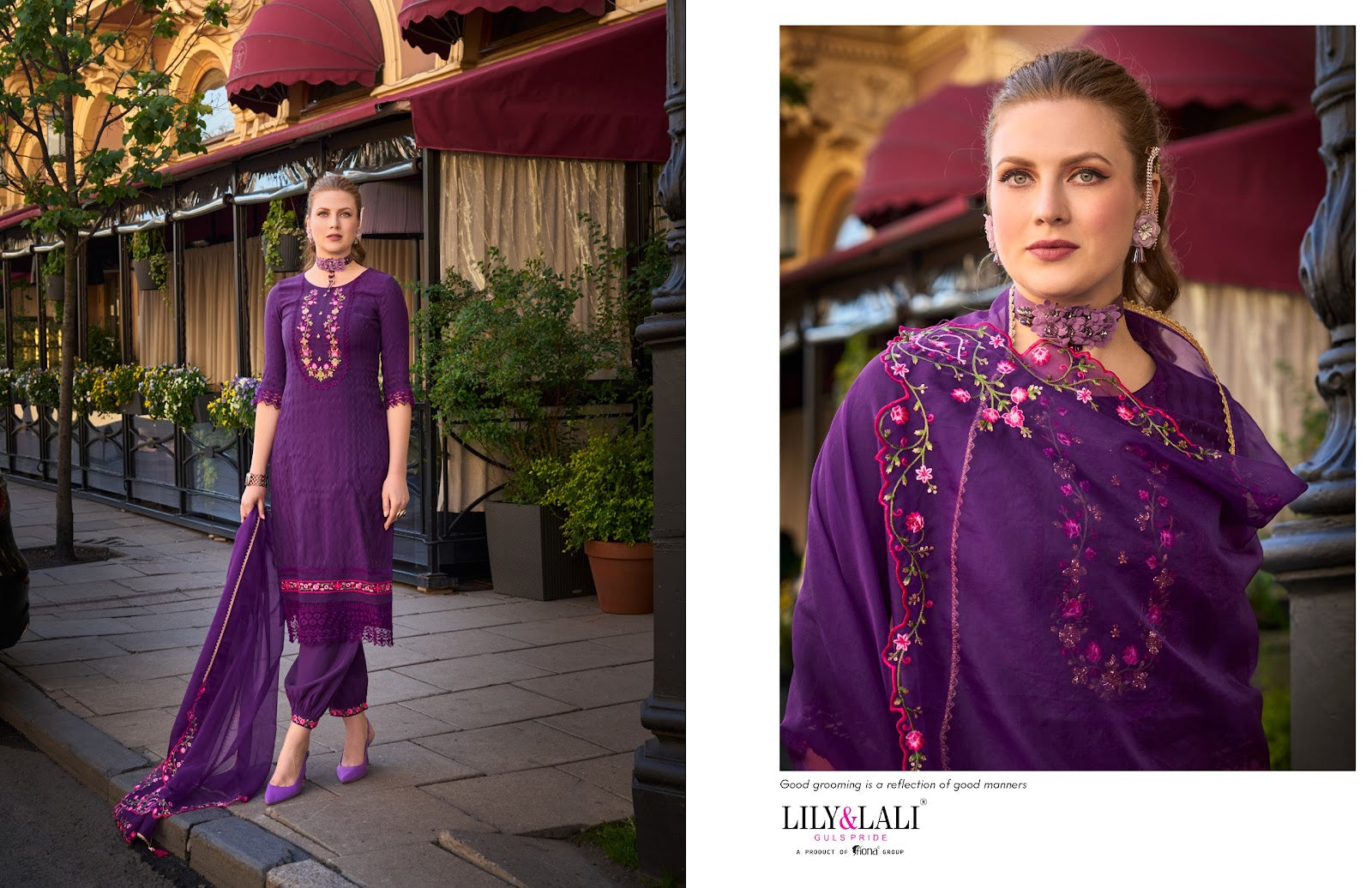 Mehwish Lily Lali Jacquard Silk Afghani Readymade Suit Manufacturer Ahmedabad
