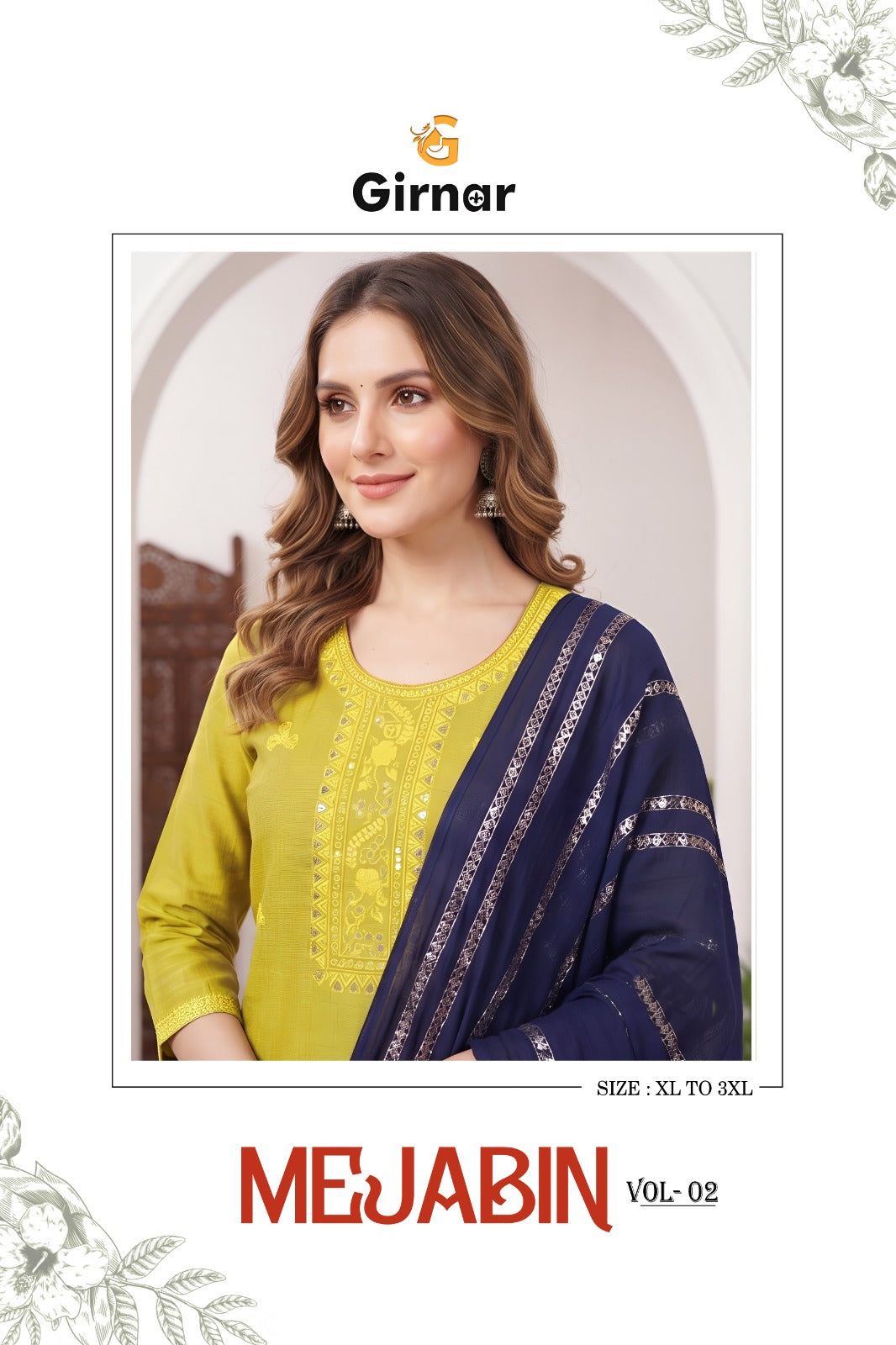 Mejabin Vol 2 Girnar Vertican Readymade Pant Style Suits Wholesale Price