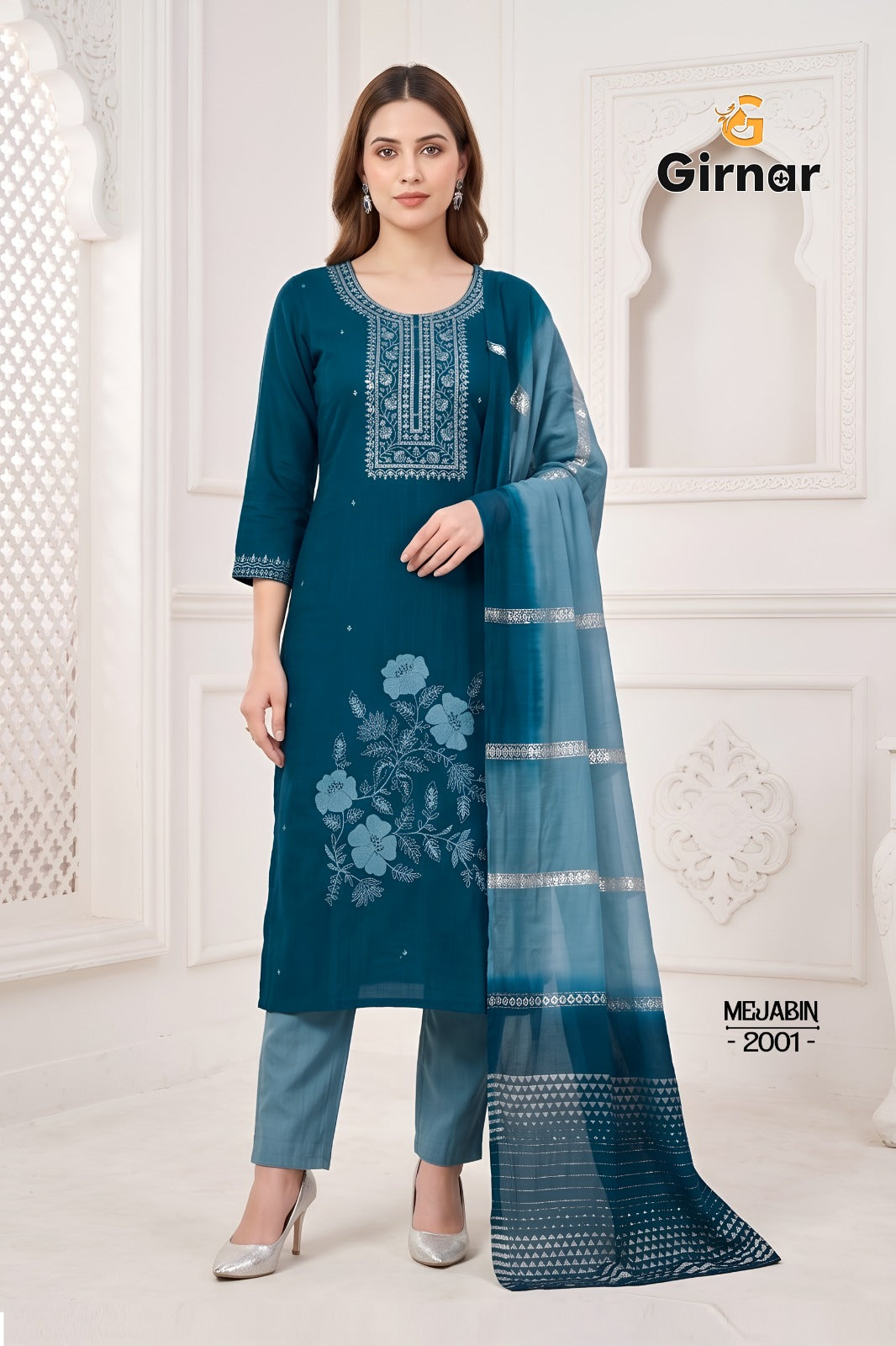 Mejabin Vol 2 Girnar Vertican Readymade Pant Style Suits Wholesale Price