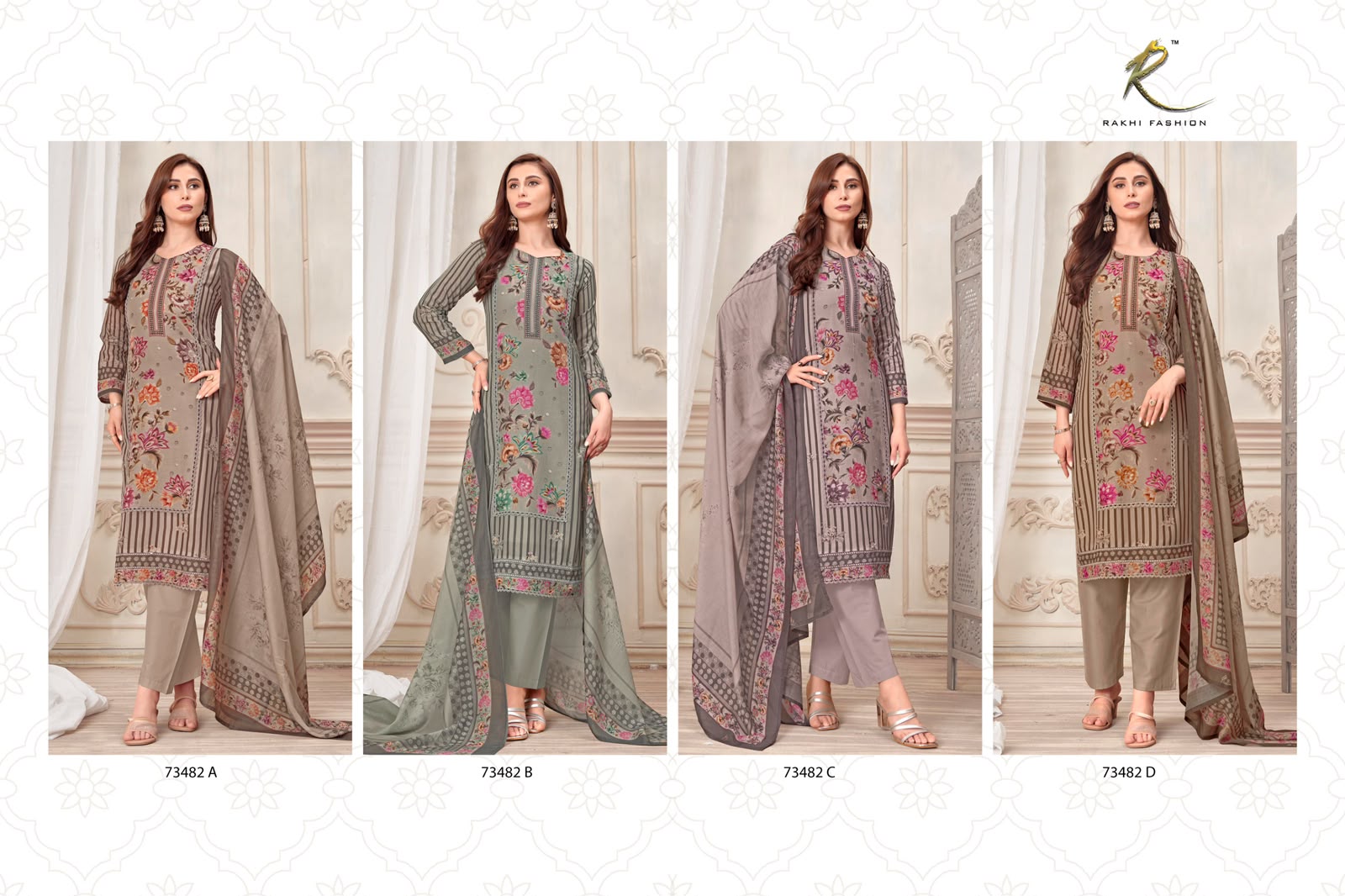 Melboure Dreams Rakhi Fashion Bemberg Pant Style Suits Wholesale Price