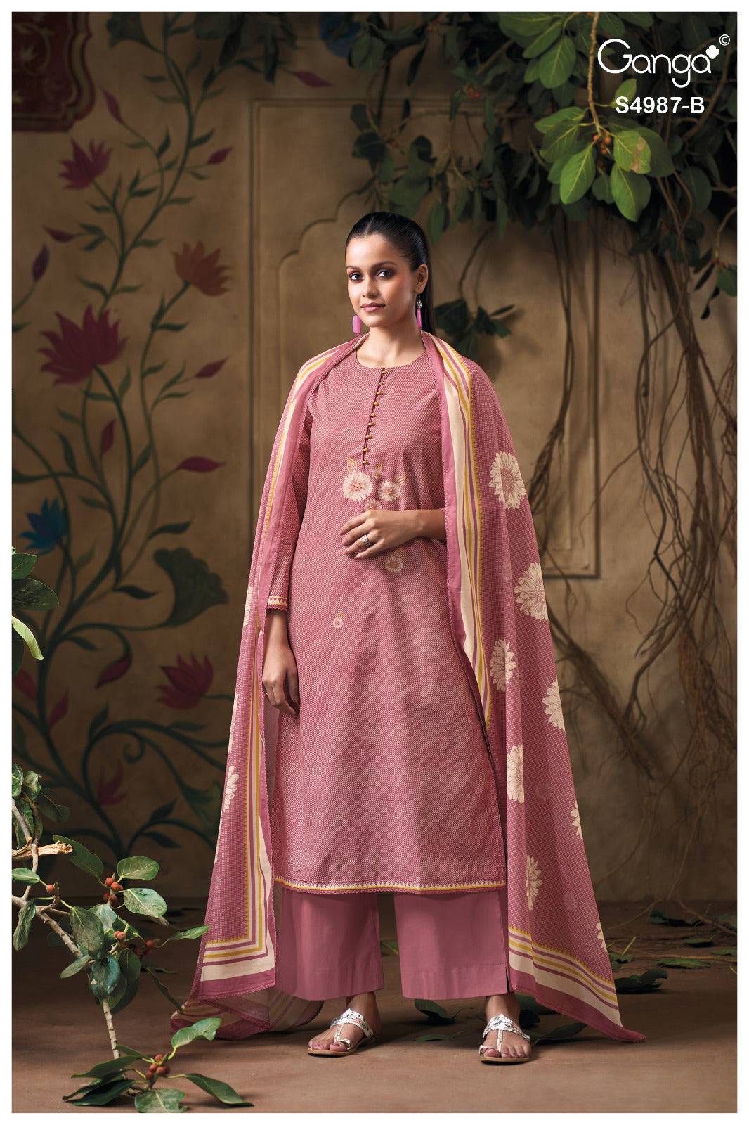 Meliora S4987 Ganga Cotton Plazzo Style Suits Manufacturer