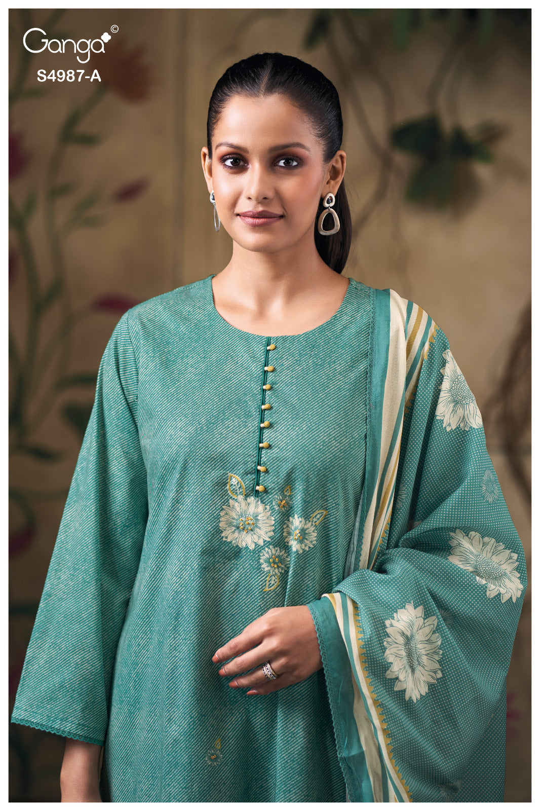 Meliora S4987 Ganga Cotton Plazzo Style Suits Manufacturer