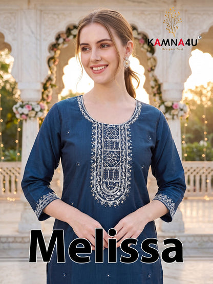 Melissa Kamna4U Vertican Readymade Pant Style Suits Wholesaler Gujarat