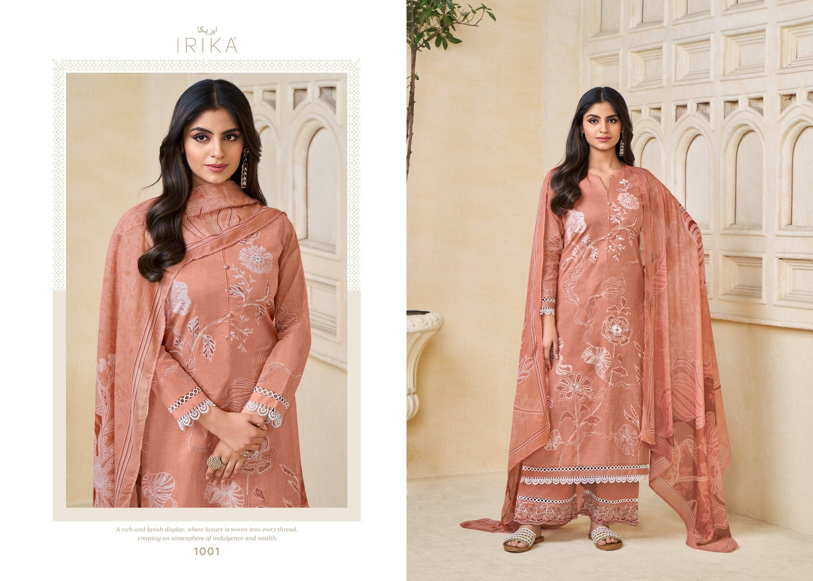 Mellory Irika Organdy Plazzo Style Suits Supplier Ahmedabad